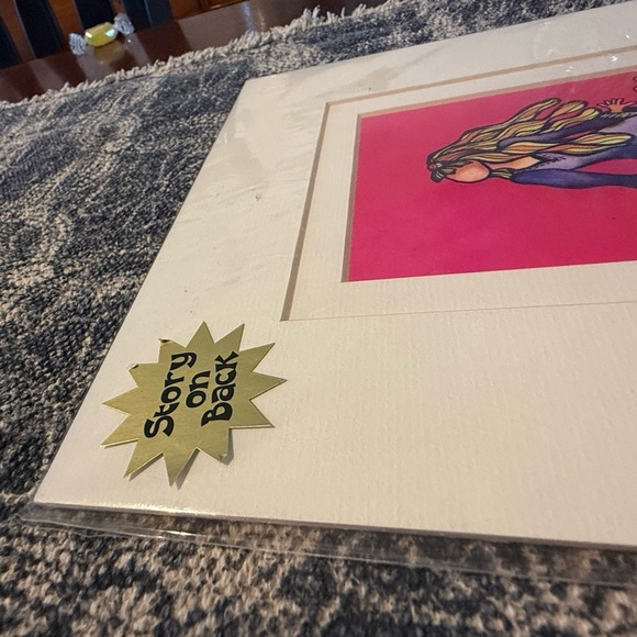 Signed Suzy Toronto “She Who is a Birth-Mother” Double Matted Print. - Picture 3 of 6